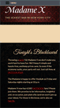 Mobile Screenshot of madamexnyc.com